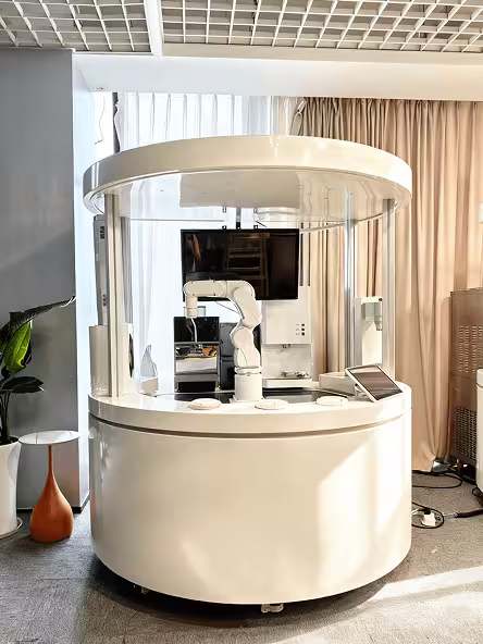 AI机器人咖啡亭