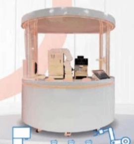 AI机器人咖啡亭