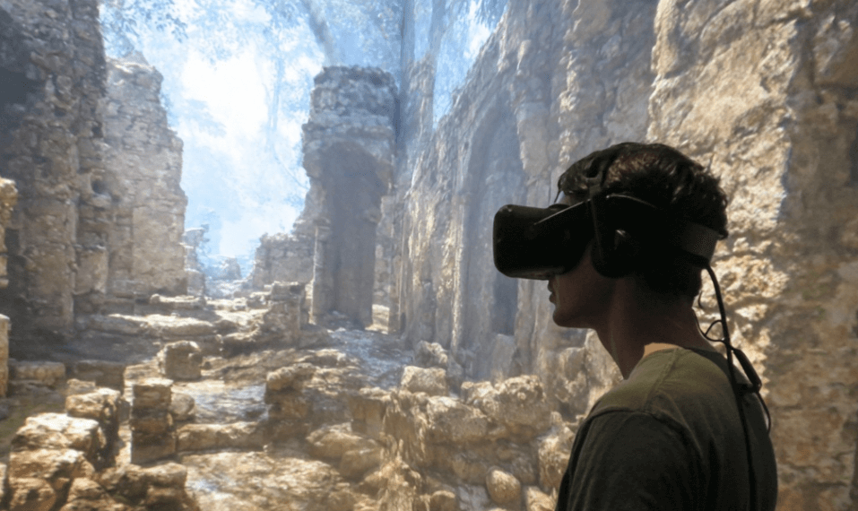 VR时空展设备展示3