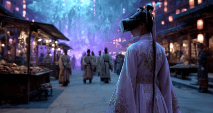 VR时空展设备展示4